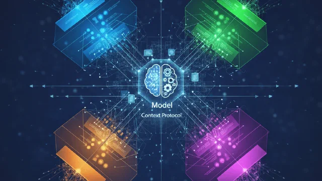 Абстрактная картинка для Model Context Protocol