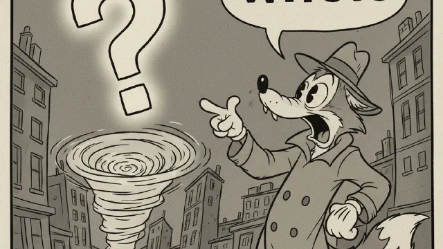 Диснеевский персонаж спрашивает Whois