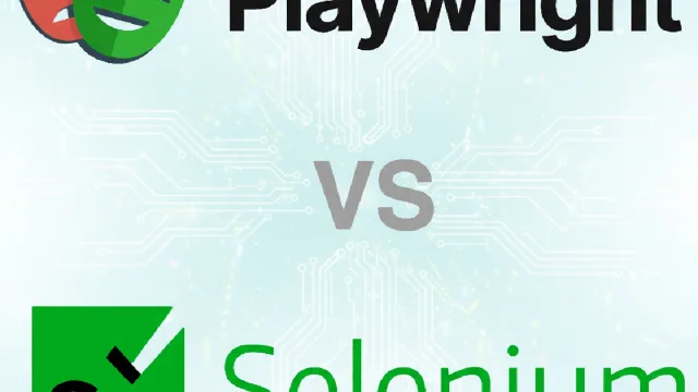 Playwright vs Selenium логотипы